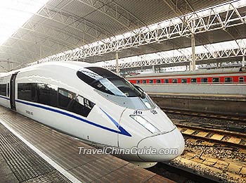 Lanzhou-Xinjiang High Speed Train