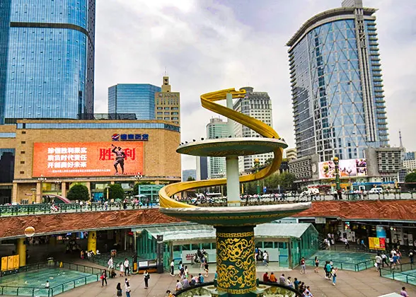 Tianfu Square, Chengdu