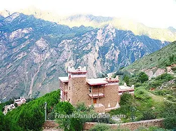 Danba Tibetan Villages Sichuan Jiaju Suopo Zhonglu