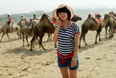 Bonnie in Sand Lake, Ningxia