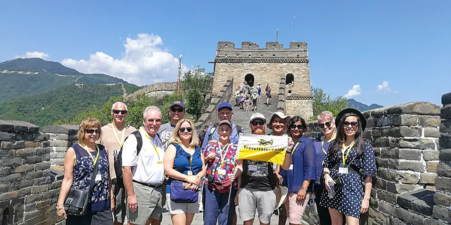 Badaling Great wall Visitors