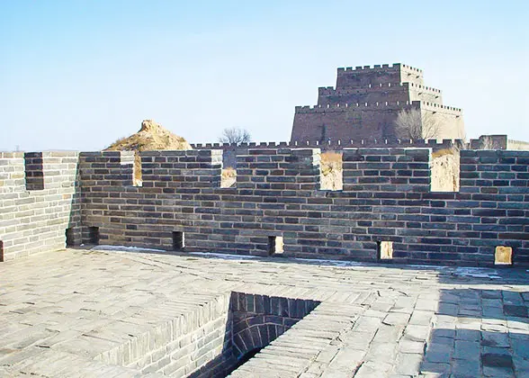 Zhenbeitai Great Wall in Yulin