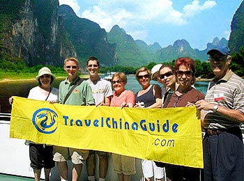 Our Tour Group in Guilin