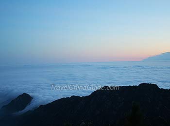 Sea of Clouds on Huangshan Mountain