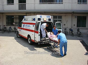 Ambulance in China