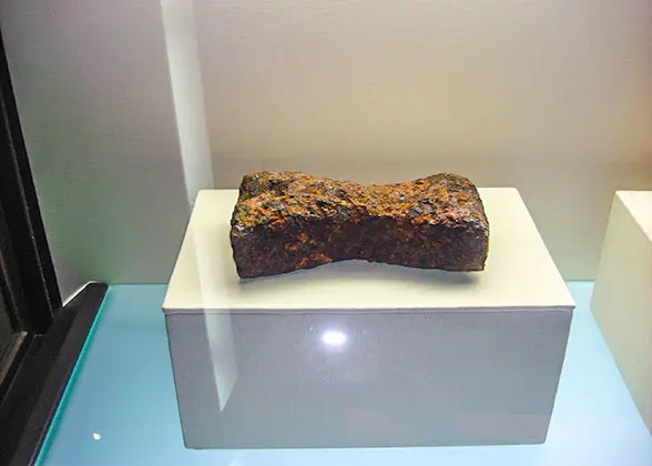 Cultural relic in the China Great Wall Museum