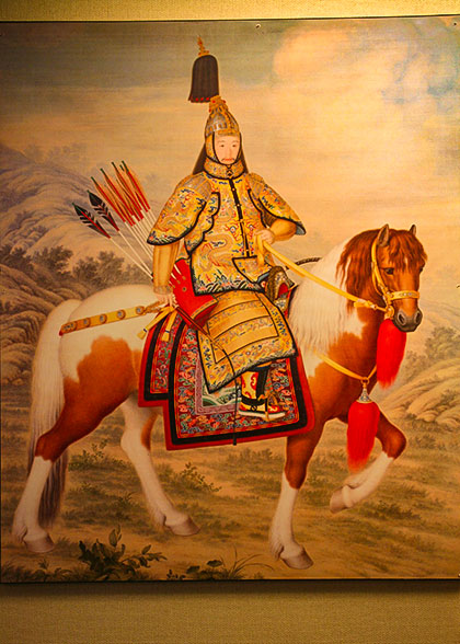 Painting in Hall of Martial Valor