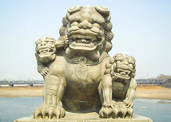 Lions on Lugou Bridge