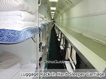 Hard Sleeper Luggage Rack