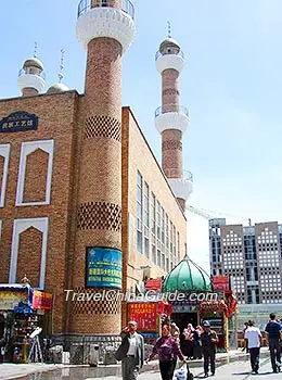 Grand Bazaar in Urumqi