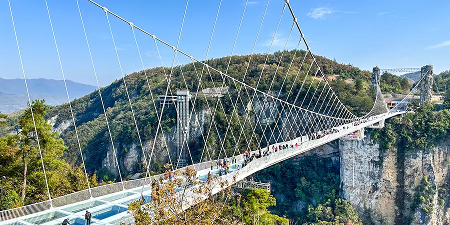 Zhngajiajie Grand Canyon Glass Bridge