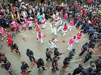 Local People Celebrating Festivals