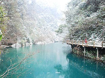 Winter in Zhangjiajie