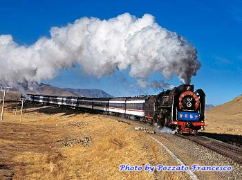 China Steam Train