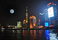 Pudong Night Scene in September