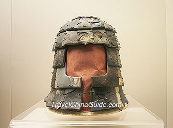 Stone Helmet Unearthed from Pit K9801