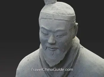 Long Moustache of Terracotta Warriors