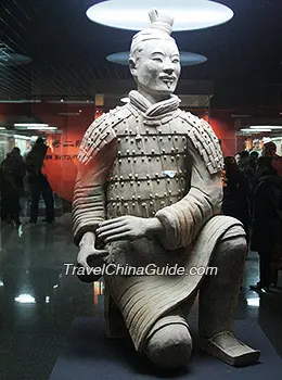 Terracotta Kneeling Archer