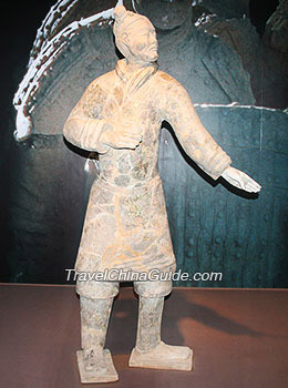 Terracotta Standing Archer