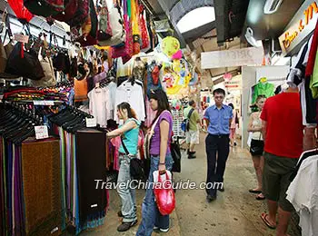 Temple Street in Yau Ma Tei