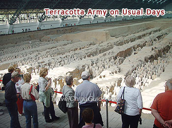 Terracotta Army on Usual Days