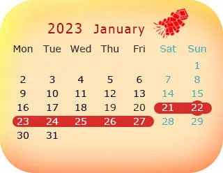 Next Year Calendar 2021 Malaysia