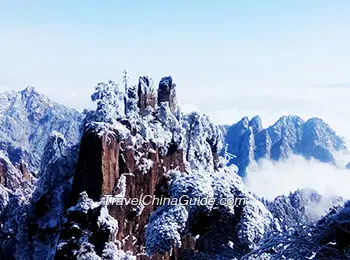 Yellow Mountain in Winter