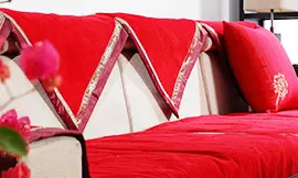 Red Fabric Decorations