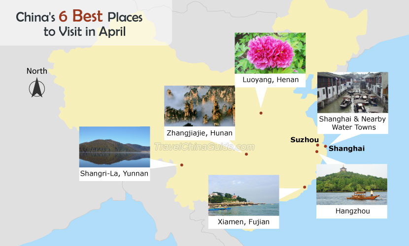 China’s 6 Best Places to Visit in April