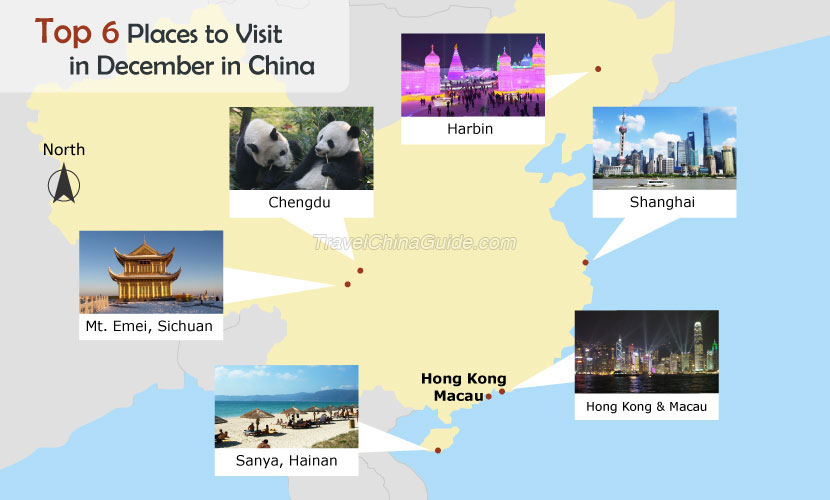 Top 6 Places to Visit in December in China