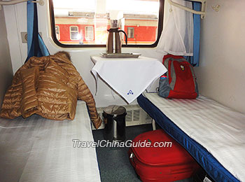 Soft Sleepers on Chinese Overnight Train