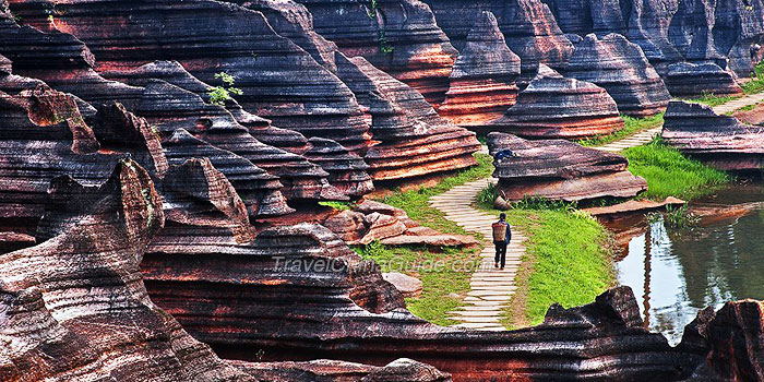 Red Stone Forest in Xiangxi