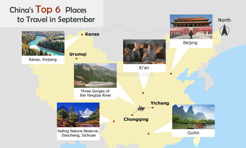 China??s Top 6 Places to Travel in September