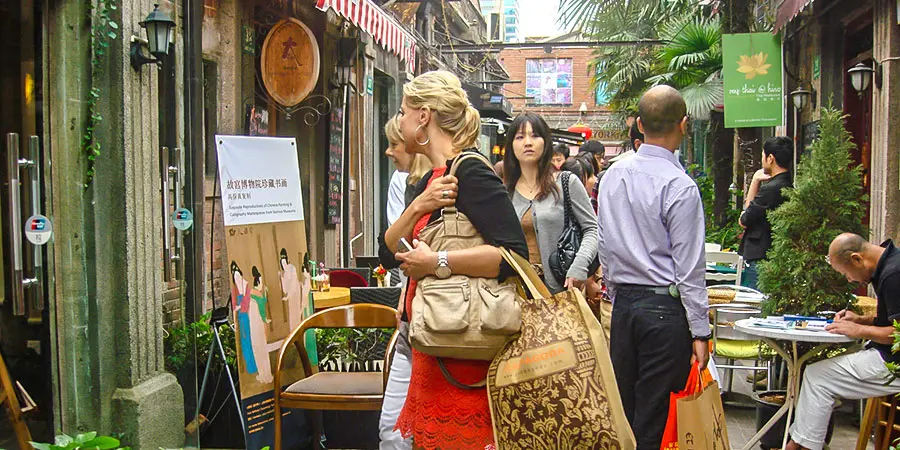 Tianzifang Block in Shanghai