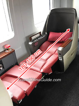 China Train Business Class Seat