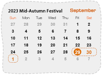 2021 Mid-Autumn Festival Date