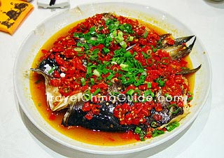 Steamed Fish with Chopped Chili