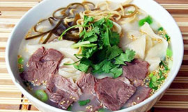 Stewed Noodles with Mutton