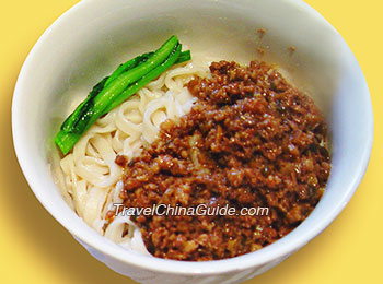 Old Beijing Noodles with Soybean Paste