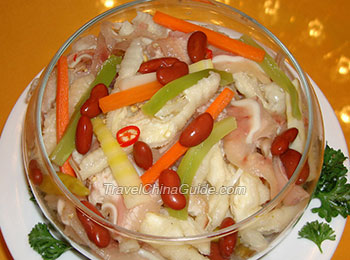 Chicken Feet with Pickled Peppers
