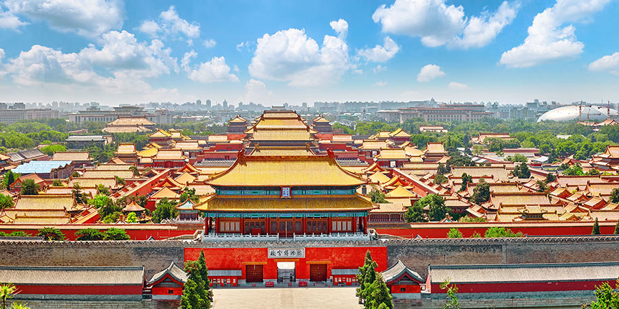 Layout of Forbidden City