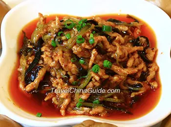 Fish-Flavored Shredded Pork