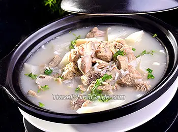 Stewed Mutton with Radishes