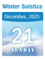 When is the Winter Solstice? 2020 Date on December 21