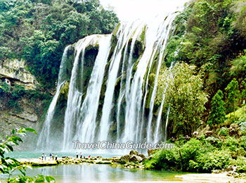 Huangguoshu Waterfall in Summer