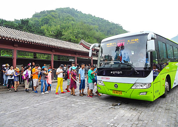 Beijing Bus 877 to Badaling
