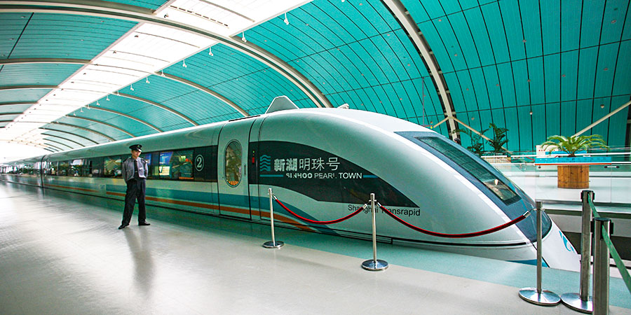 Experience the Speed of Maglev Train in Shanghai