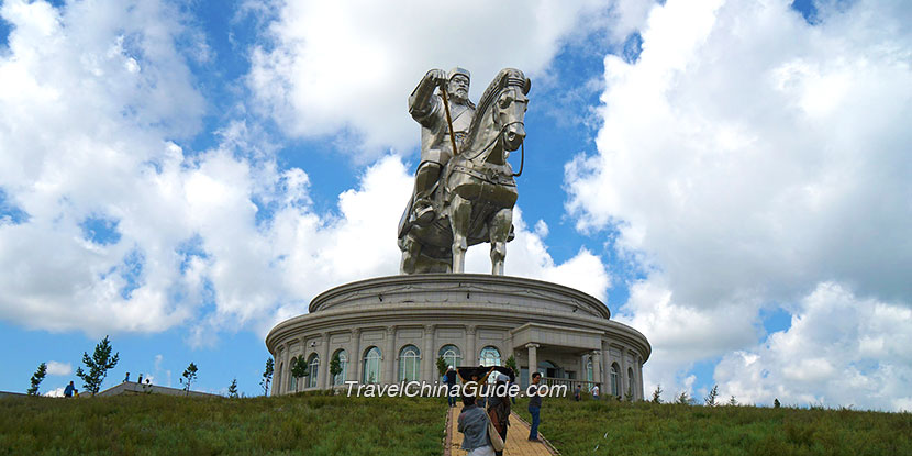 Genghis khan's Statue