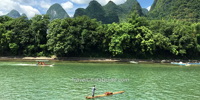 Li River between Guilin and Yangshuo