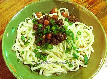 Noodles with Minced Lean Pork